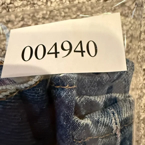 Vintage Levis 501 Jeans Mens 42x34 Blue Button Fly Original Made In USA 1980s‎ *